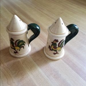 Metlox Poppy Trail collection salt &pepper set